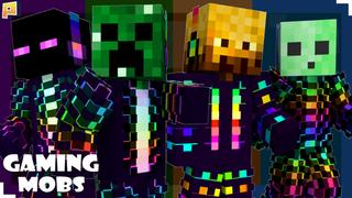Thumbnail of the Minecraft Bedrock Marketplace product Gaming Mobs created by Pixelationz Studios.