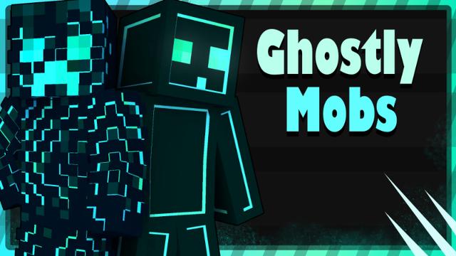 Thumbnail of the Minecraft Bedrock Marketplace product Ghostly Mobs created by Pixelationz Studios.