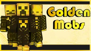 Thumbnail of the Minecraft Bedrock Marketplace product Golden Mobs created by Pixelationz Studios.