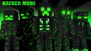 Thumbnail of the Minecraft Bedrock Marketplace product Hacker Mobs created by Pixelationz Studios.