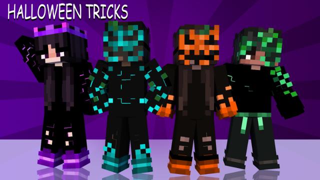 Thumbnail of the Minecraft Bedrock Marketplace product Halloween Tricks created by Pixelationz Studios.