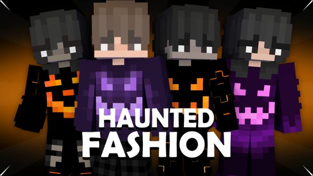 Thumbnail of the Minecraft Bedrock Marketplace product Haunted Fashion created by Pixelationz Studios.