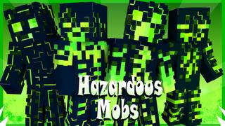 Thumbnail of the Minecraft Bedrock Marketplace product Hazardous Mobs created by Pixelationz Studios.