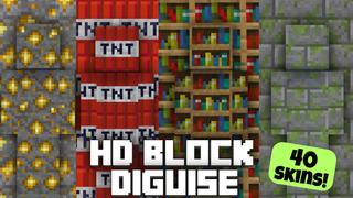 Thumbnail of the Minecraft Bedrock Marketplace product HD Block Disguise created by Pixelationz Studios.