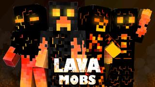 Thumbnail of the Minecraft Bedrock Marketplace product Lava Mobs created by Pixelationz Studios.