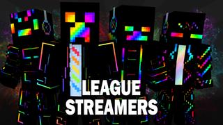 Thumbnail of the Minecraft Bedrock Marketplace product League Streamers created by Pixelationz Studios.