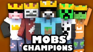 Thumbnail of the Minecraft Bedrock Marketplace product Mob Champions created by Pixelationz Studios.