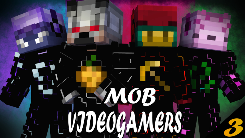 Mob Videogamers 3 by Pixelationz Studios | CHUNK - Minecraft Bedrock ...