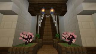 Screenshot of the Minecraft Bedrock Marketplace product Mountain Base Bunker created by Pixelationz Studios.