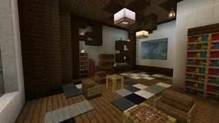 Screenshot of the Minecraft Bedrock Marketplace product Mountain Base Bunker created by Pixelationz Studios.