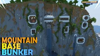 Thumbnail of the Minecraft Bedrock Marketplace product Mountain Base Bunker created by Pixelationz Studios.
