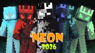 Thumbnail of the Minecraft Bedrock Marketplace product Neon 2026 created by Pixelationz Studios.
