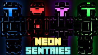 Thumbnail of the Minecraft Bedrock Marketplace product Neon Sentries created by Pixelationz Studios.