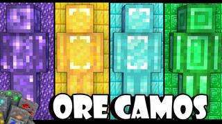 Thumbnail of the Minecraft Bedrock Marketplace product Ore Camos created by Pixelationz Studios.