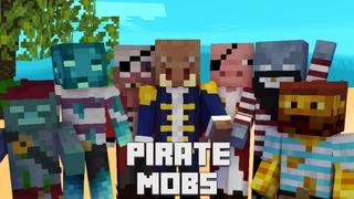 Thumbnail of the Minecraft Bedrock Marketplace product Pirate Mobs created by Pixelationz Studios.