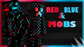 Thumbnail of the Minecraft Bedrock Marketplace product Red & Blue Mobs created by Pixelationz Studios.