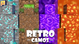 Thumbnail of the Minecraft Bedrock Marketplace product Retro Camos created by Pixelationz Studios.
