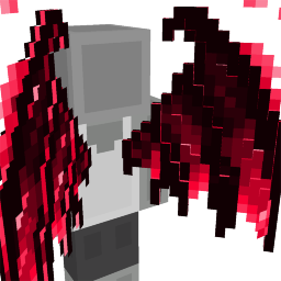 Thumbnail of the Minecraft Bedrock Marketplace product Ruby Dragon Wings created by Pixelationz Studios.