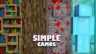 Thumbnail of the Minecraft Bedrock Marketplace product Simple Camos created by Pixelationz Studios.