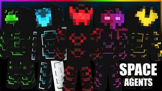 Thumbnail of the Minecraft Bedrock Marketplace product Space Agents created by Pixelationz Studios.