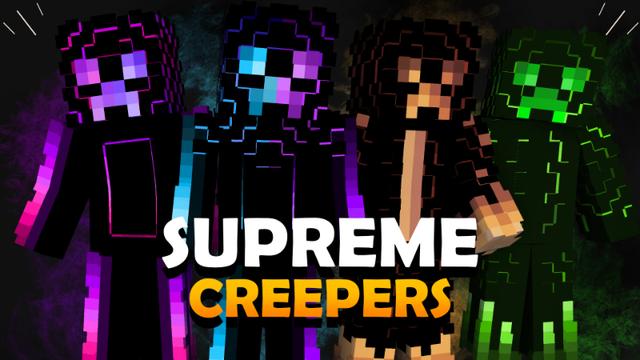 Thumbnail of the Minecraft Bedrock Marketplace product Supreme Creepers created by Pixelationz Studios.