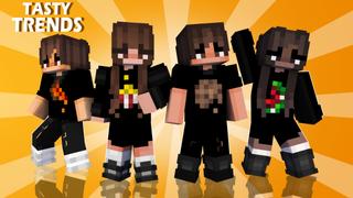 Thumbnail of the Minecraft Bedrock Marketplace product Tasty Trends created by Pixelationz Studios.