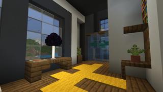 Screenshot of the Minecraft Bedrock Marketplace product Underwater Modern Base created by Pixelationz Studios.