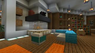 Screenshot of the Minecraft Bedrock Marketplace product Underwater Modern Base created by Pixelationz Studios.