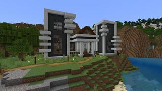 Screenshot of the Minecraft Bedrock Marketplace product Underwater Modern Base created by Pixelationz Studios.