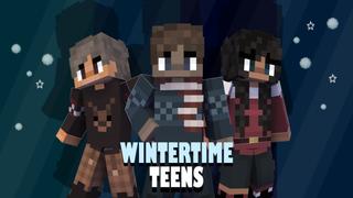 Thumbnail of the Minecraft Bedrock Marketplace product Wintertime Teens created by Pixelationz Studios.
