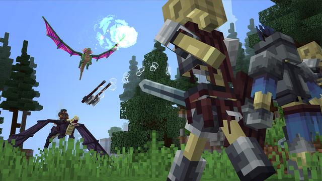 Screenshot of the Minecraft Bedrock Marketplace product Advanced Dragons - DUNGEONS created by Pixelbiester.