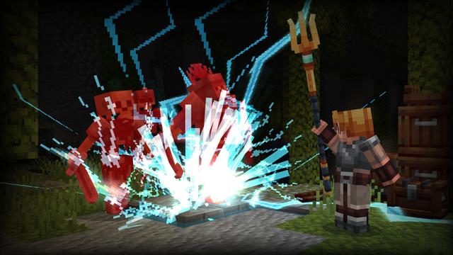 Screenshot of the Minecraft Bedrock Marketplace product Advanced Dragons - DUNGEONS created by Pixelbiester.