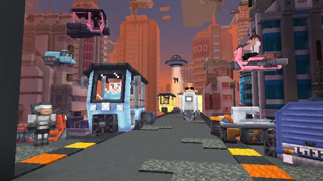 Screenshot of the Minecraft Bedrock Marketplace product Airplanes Add-On created by Pixelbiester.