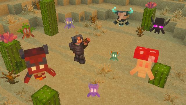 Screenshot of the Minecraft Bedrock Marketplace product Allay Allies Add-On created by Pixelbiester.