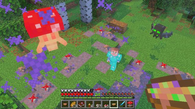 Screenshot of the Minecraft Bedrock Marketplace product Allay Allies Add-On created by Pixelbiester.
