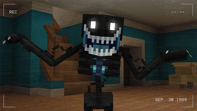 Screenshot of the Minecraft Bedrock Marketplace product BACKROOMS created by Pixelbiester.