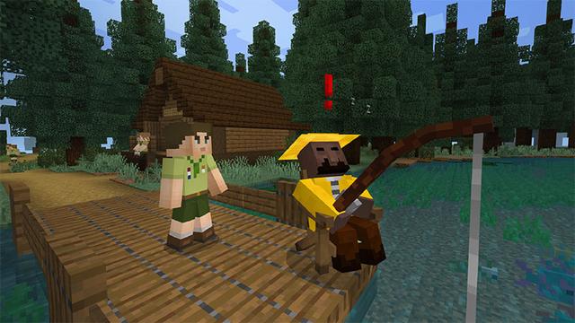 Screenshot of the Minecraft Bedrock Marketplace product Be a Scout! created by Pixelbiester.