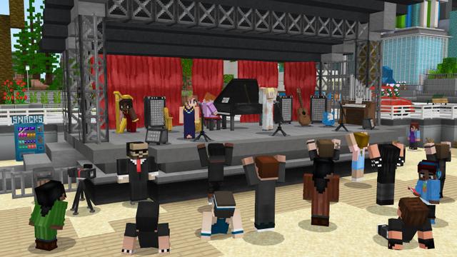 Screenshot of the Minecraft Bedrock Marketplace product Be a Superstar! created by Pixelbiester.