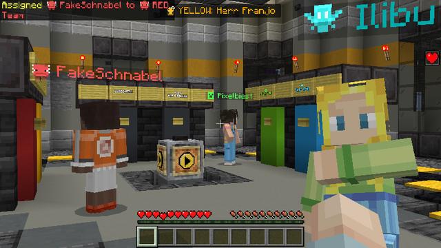 Screenshot of the Minecraft Bedrock Marketplace product BINGO - Item Hunt created by Pixelbiester.
