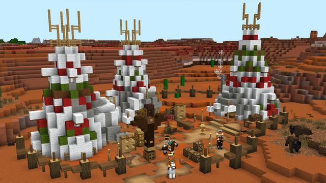 Screenshot of the Minecraft Bedrock Marketplace product Buffalo Town - Roleplay created by Pixelbiester.