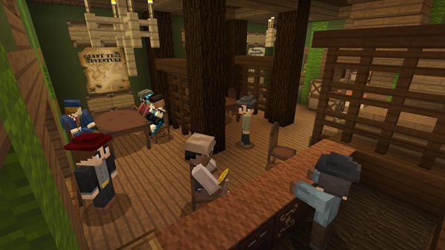 Screenshot of the Minecraft Bedrock Marketplace product Buffalo Town - Roleplay created by Pixelbiester.