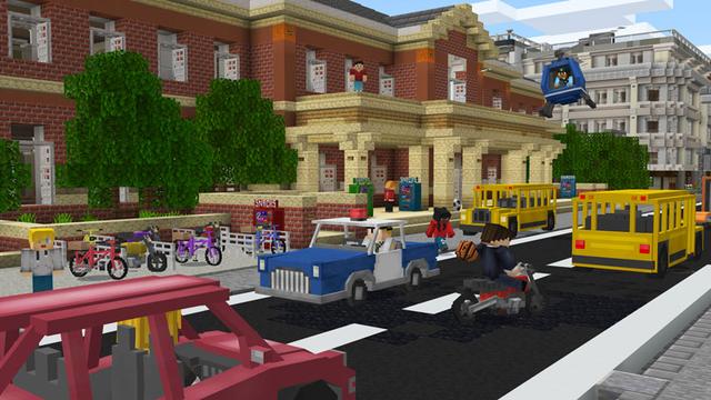 Screenshot of the Minecraft Bedrock Marketplace product City Dream – Roleplay created by Pixelbiester.