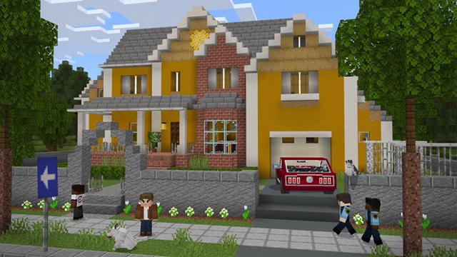 Screenshot of the Minecraft Bedrock Marketplace product City Life – Roleplay created by Pixelbiester.