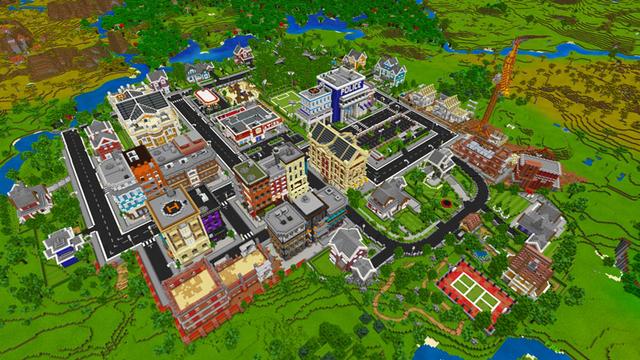 Screenshot of the Minecraft Bedrock Marketplace product Cops and Robbers - Roleplay created by Pixelbiester.