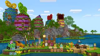 Screenshot of the Minecraft Bedrock Marketplace product Cute Bunny Adventure created by Pixelbiester.