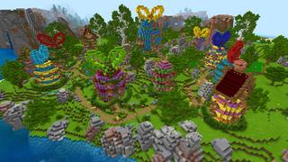 Screenshot of the Minecraft Bedrock Marketplace product Cute Bunny Adventure created by Pixelbiester.