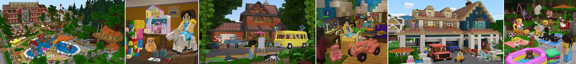 Panorama of the Minecraft Bedrock Marketplace product Daisy Daycare – Roleplay created by Pixelbiester.