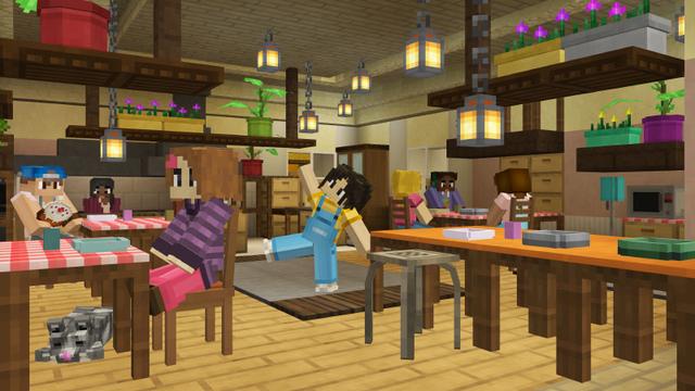 Screenshot of the Minecraft Bedrock Marketplace product Daisy Daycare – Roleplay created by Pixelbiester.