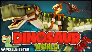 Thumbnail of the Minecraft Bedrock Marketplace product Le monde des dinosaures created by Pixelbiester.