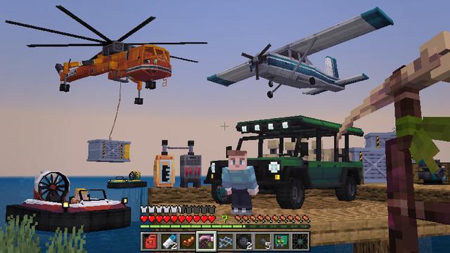 Screenshot of the Minecraft Bedrock Marketplace product Dinosaurs Add-On created by Pixelbiester.
